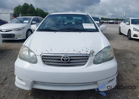 2007 Toyota Corolla S из США, поврежденный, VIN 2T1BR32EX7C766035